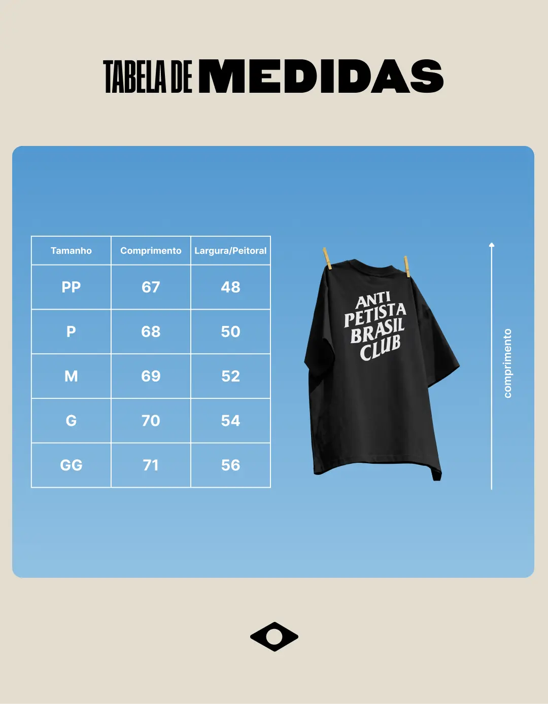 Camiseta Anti-Petista Brasil Club