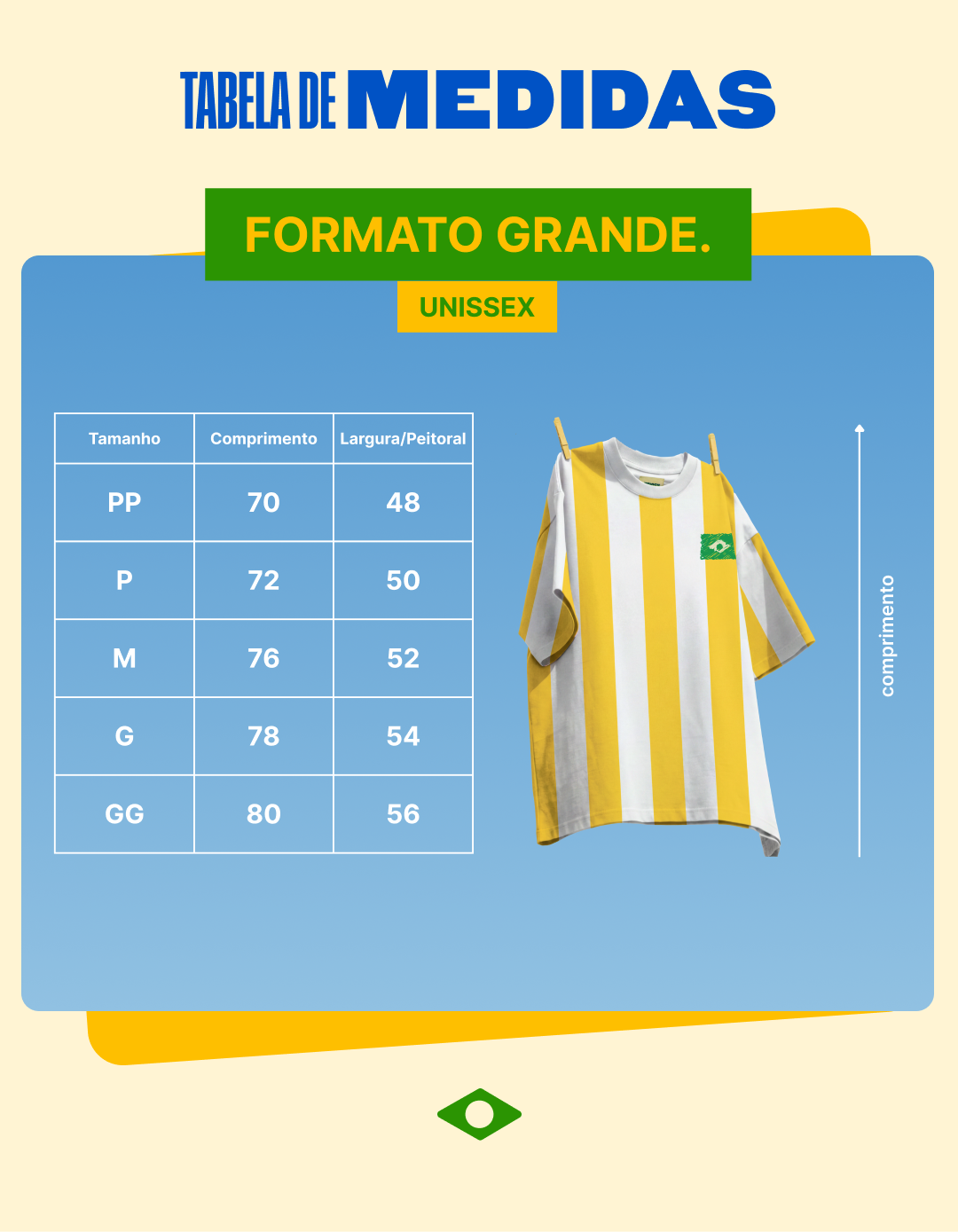 Camiseta Brasil!