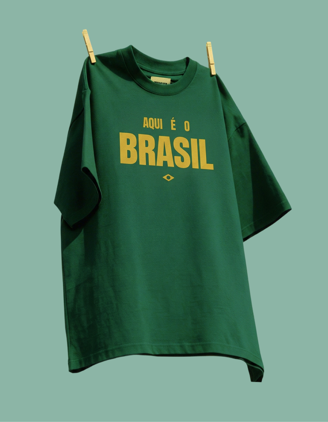 Camiseta - Aqui é o Brasil