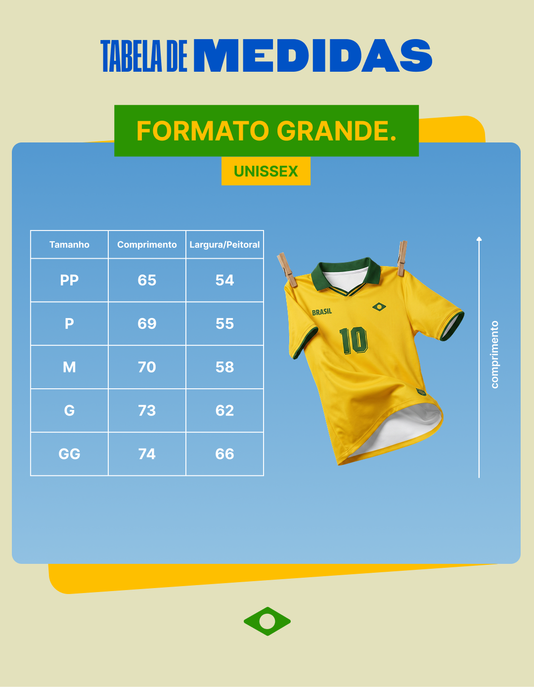 Camiseta 10 Brasil